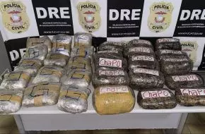 Polícia Civil apreende carga de supermaconha de R$ 500 mil